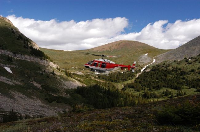 Heli Hiking Drop Off, Canadian Rockies