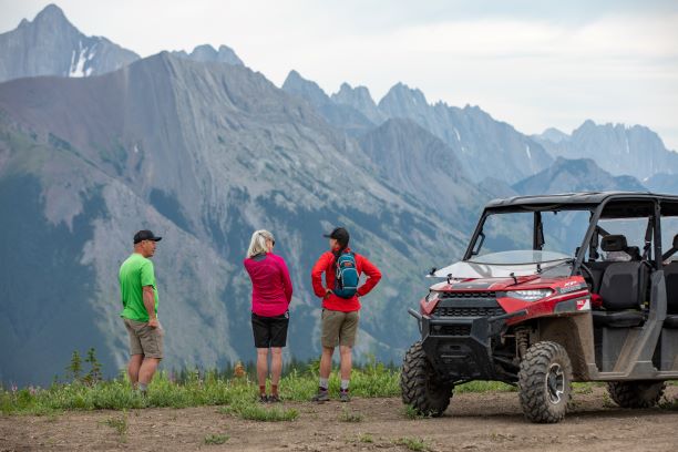 ATV Assisted Hiking at Fortress in Kananaskis