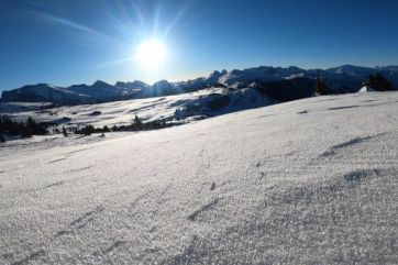 Snowshoeing Banff