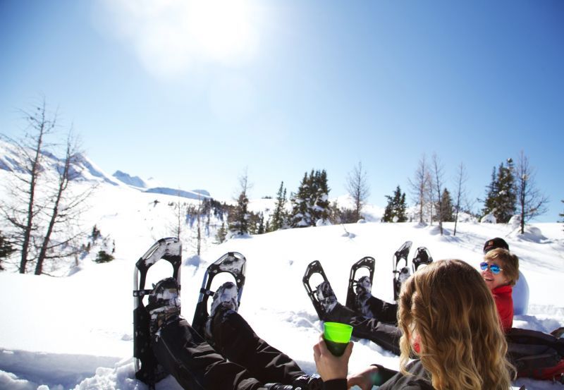 Snowshoe and Icecleat rentals in Banff Canadian Rockies