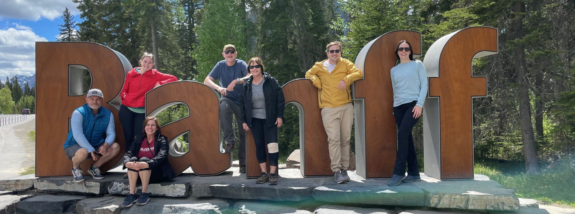 Banff Welcome Sign