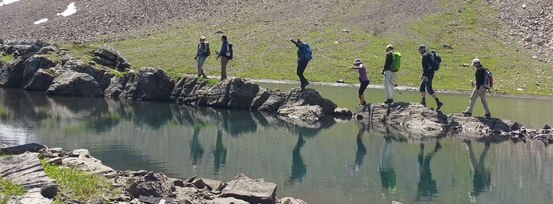 Daily guided hike Skoki and Sunshine Meadows