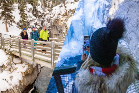 Marble Canyon Johnston Canyon Combo tour