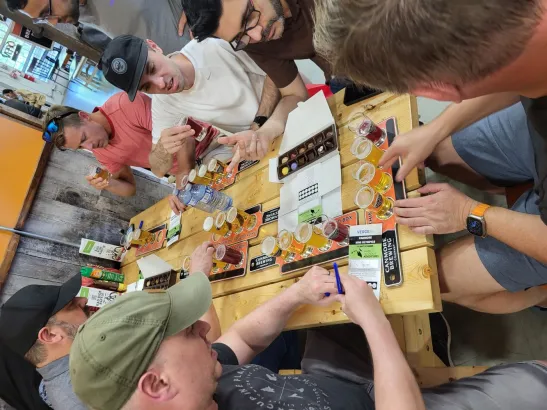 Craft beer teambuilding activity, Banff and Canmore Canadian Rockies