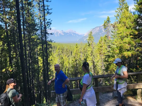Views of Bow Valley from Sundance Canyon