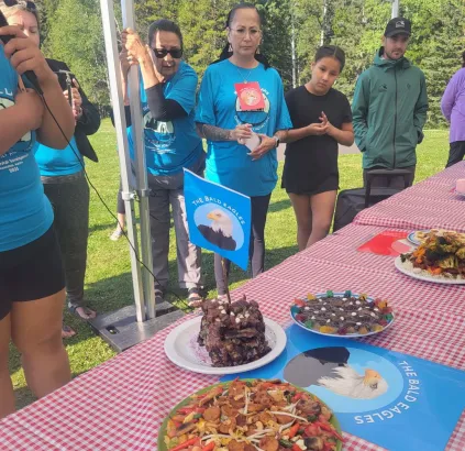 Backcountry Iron Chef teambuilding activity, Banff and Canmore Canadian Rockies