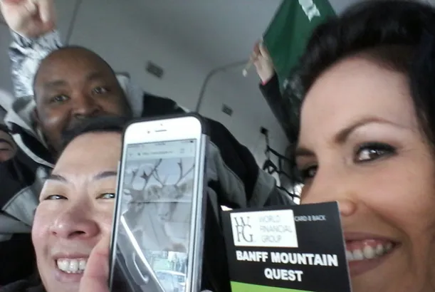 teambuilding Banff National Park, Canadian Rockies