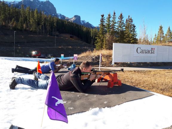 Olympic Biathlon Shooting Range