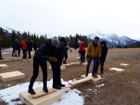 Crevasse Crossing Team Activity