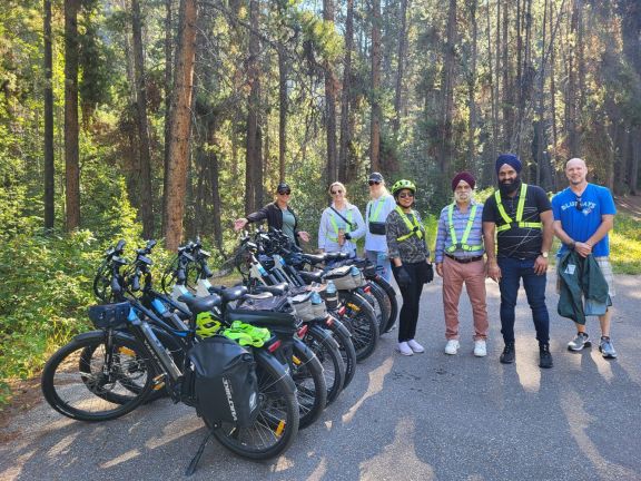 eBike Sundance Canyon Banff