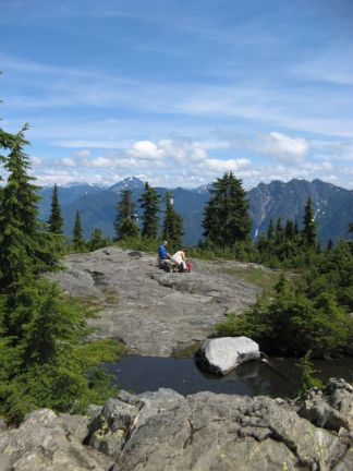 Hiking north side of Vancouver