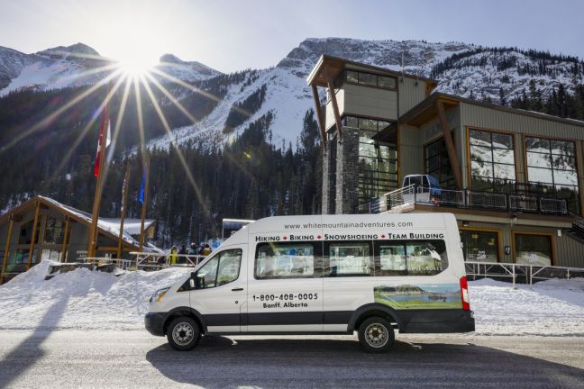 Van transportation between challenges